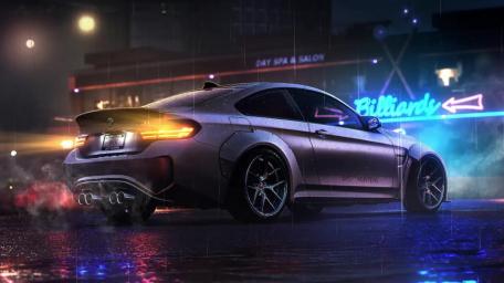 Sleek BMW Nighttime Powerhouse wallpaper