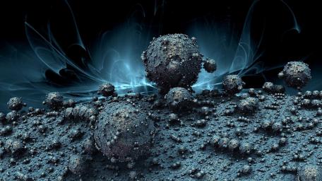 Alien Terrain Fantasy wallpaper