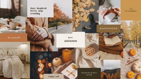 Autumn Inspiration Collage wallpaper