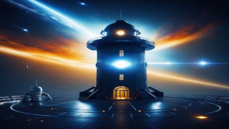 Galactic Beacon of Hope wallpaper