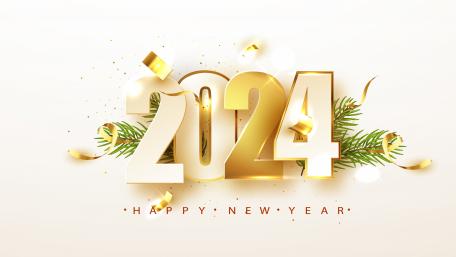 2024 Happy New Year wallpaper