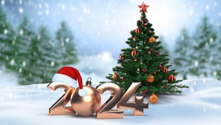 2024 New Year wallpaper