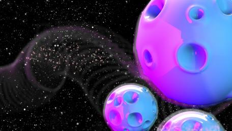 Planets in Space wallpaper