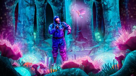 Enchanted Underwater Realm Exploration wallpaper