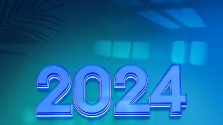 Futuristic Neon Glow 2024 wallpaper