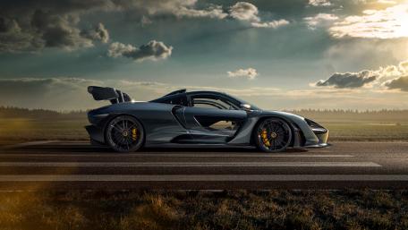 Stunning Novitec McLaren Senna at Sunset wallpaper