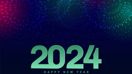 2024 Fireworks wallpaper