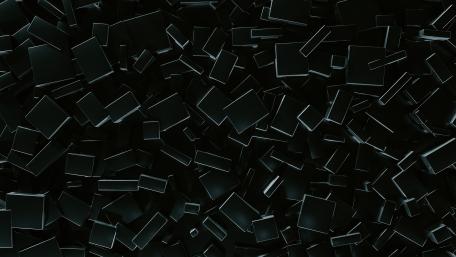 Geometric Black and White Abstraction wallpaper