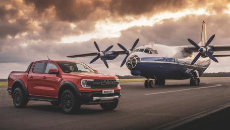 Bold Ford Ranger Ready for Adventure in Stunning Landscape wallpaper