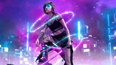 Neon Dreams and Cyberpunk Vibes wallpaper