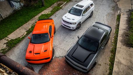 American Muscle on a Rustic Roadside wallpaper