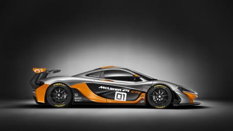 Sleek McLaren Senna GTR on Display wallpaper