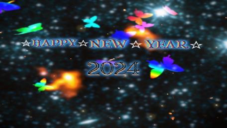 Happy New Year 2024 wallpaper