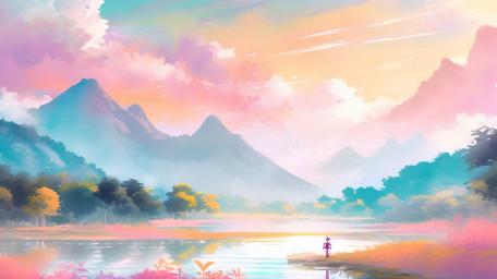 Serene Landscape Dream wallpaper