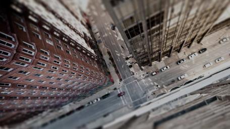 Chicago 3D Skyview wallpaper