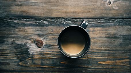 A Serene Coffee Break wallpaper