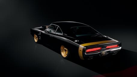Sleek Dodge Charger Muscle Car wallpaper