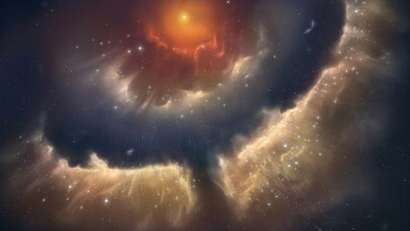 Ethereal Space Nebula Dreamscape wallpaper
