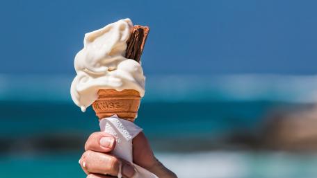 Melting Ice Cream wallpaper
