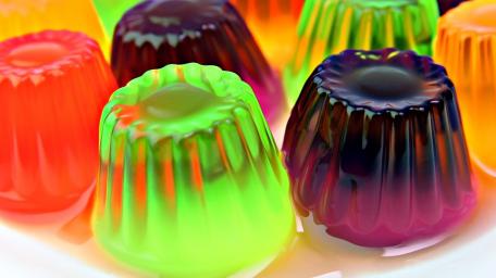 Colorful Jelly Delights Wallpaper wallpaper