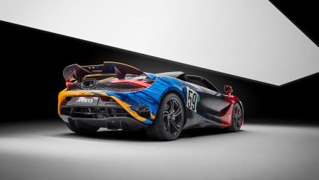 McLaren 720S Speedster in Spotlight wallpaper