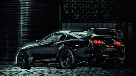 Midnight Powerhouse Automotive Elegance wallpaper