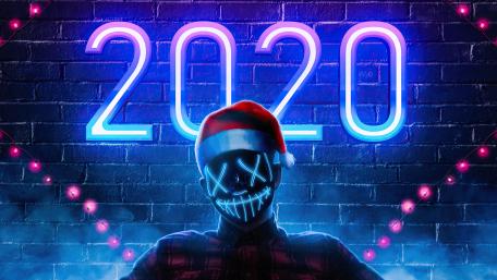 Festive Vibes for 2020 Celebration wallpaper