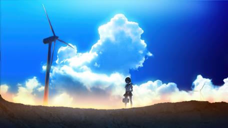 Dreamy Skyline Solitude wallpaper