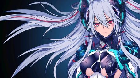 Mystic mecha anime girl wallpaper