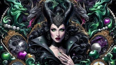 Enchantress of the Mystical Realm wallpaper