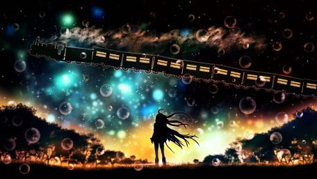 Ethereal Stargazing Dreamscape wallpaper