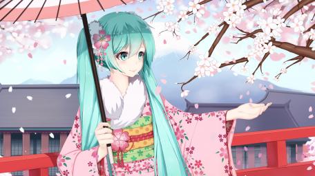 Cherry Blossom Tranquility wallpaper