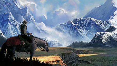 Majestic Mountain Journey wallpaper