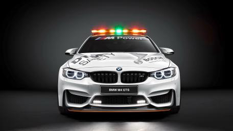 BMW M4 GTS Emergency Vehicle Wallpaper in Stunning 4K Resolution wallpaper