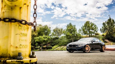 Sleek BMW Beauty Under Blue Skies wallpaper