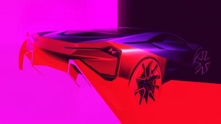 Futuristic BMW Sports Car Design Wallpaper wallpaper