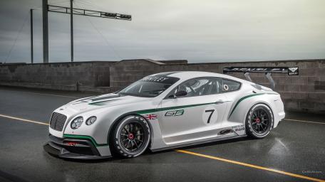 Sleek Performance of Bentley Continental GT3 Maintained in Style wallpaper