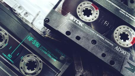 Retro Cassette Tapes Collection wallpaper