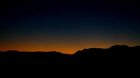Twilight Silhouette Horizon wallpaper
