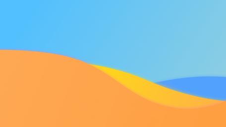 Serene Minimalist Landscape Wallpaper wallpaper