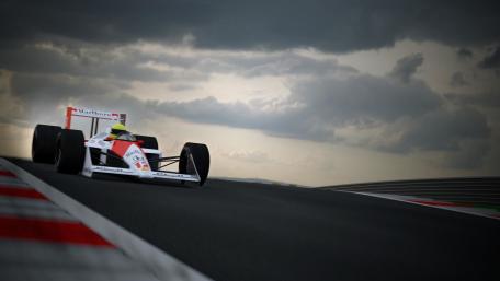 Speeding Through the Clouds with Precision Racing wallpaper