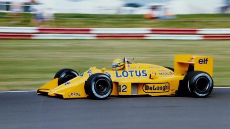Lotus 99T in Action on the Track wallpaper