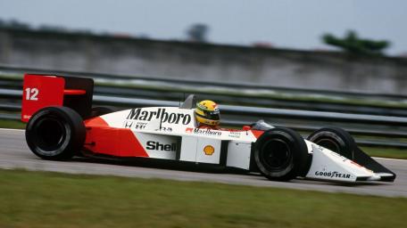 Legendary McLaren MP4/4 Racing Glory wallpaper