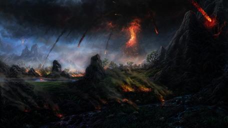 Pompeii wallpaper