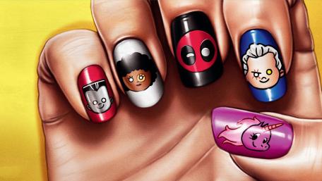 Pop Culture Nail Art Extravaganza wallpaper