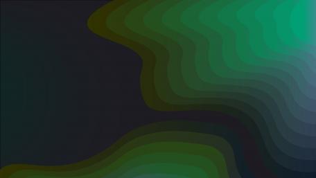 Elegant Green Waves Abstract Background wallpaper