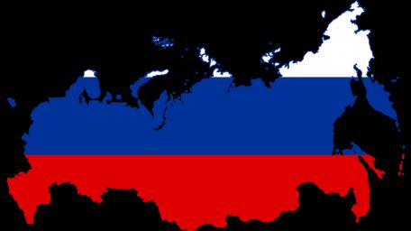 Russian map black background wallpaper