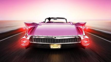 Vintage Sunset Cruise wallpaper