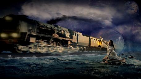 Surreal Journey of Dreams wallpaper