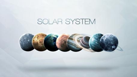 Planets of the Solar System wallpaper